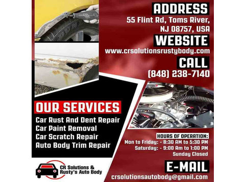 CR Solutions & Rusty's Auto Body - Car Repairs & Motor Service