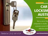 Fast Austin Locksmith (3) - حفاظتی خدمات