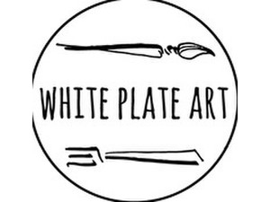 White Plate Art - تعلیم بالغاں