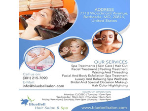 Blue Bell Hair Salon & Spa | `hair salons in Bethesda - Terme e Massaggi