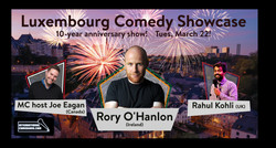 10-year anniversary special edition of Luxembourg Comedy Showcase
