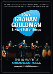 10cc's Graham Gouldman at Cadogan Hall - London