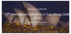 10th International Conference on Data Mining (DaMi 2024)