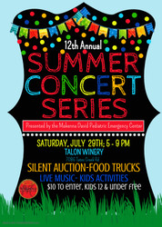 12th Annual Summer Concert Series benefitting the Makenna Foundation