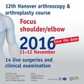 12th Hanover arthroscopy & arthroplasty course