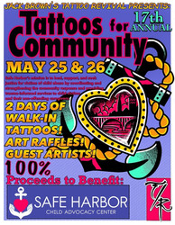 17th Annual Tattoos For Community