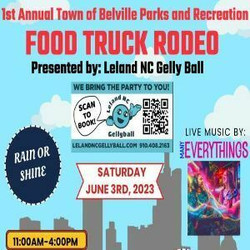 1st Annual Town of Belville Parks and Recreation Food Truck Rodeo Presented by Leland Nc Gellyball