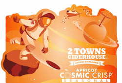 2 Towns Ciderhouse Apricot Cosmic Crisp Launch Party and Disc Golf Extravaganza with Nate Sexton