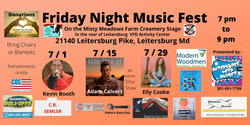 2022 Friday Night Music Fest - 3 July Shows