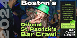 2024 Boston St Patricks Day Bar Crawl By Bar Crawl Live March 17th