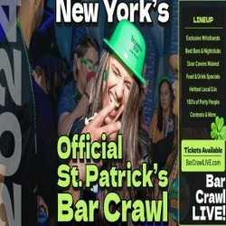 2024 New York St Patricks Day Bar Crawl By Bar Crawl Live March 17th