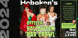 2024 Official Halloween Bar Crawl Hoboken Bar Crawl Live 3 Dates