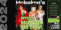 2024 Official Halloween Bar Crawl Hoboken Bar Crawl Live 3 Dates