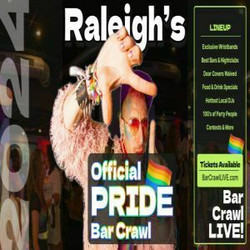 2024 Official Pride Bar Crawl Raleigh Lgbtq+ Bar Event Bar Crawl Live