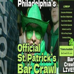 2024 Philly St Patricks Day Bar Crawl By Bar Crawl Live March 17th