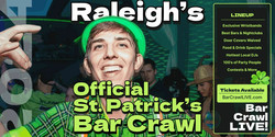 2024 Raleigh St Patricks Day Bar Crawl By BarCrawl Live March 17th