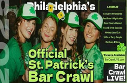 2025 Official Philadelphia St Patricks Day Bar Crawl 2 Dates Bar Crawl Live