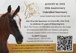 20th Anniversary Unbridled Sanctuary