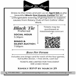 20th Annual Black Tie Bingo