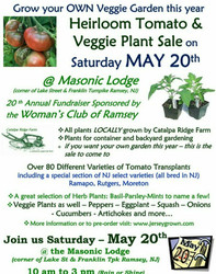 20th Annual Heirloom Tomato and Veggie Plant Sale