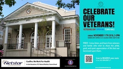 2nd Annual Veterans Day Open Mic Town Hall, Nov 11. Rainier Arts Center