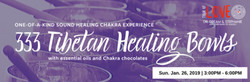 333 Tibetan Healing Bowl Experience