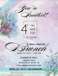 3rd Annual Fundraising Spring Brunch and Silent Auction for 4th Trimester Mission