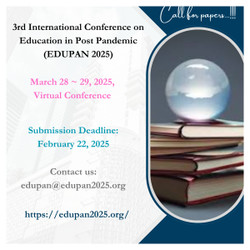 3rd International Conference on Education in Post Pandemic (edupan 2025)