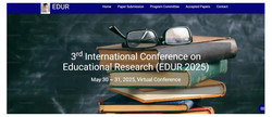 3rd International Conference on Educational Research (edur 2025)