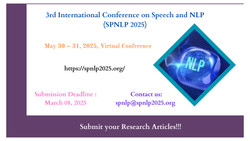 3rd International Conference on Speech and Nlp (spnlp 2025)