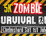 5k Zombie Survival Run - Inflatable Obstacle Course
