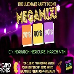 70s, 80s and 90s Megamix Party Night