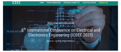8th International Conference on Electrical and Electronics Engineering (iceee 2025)