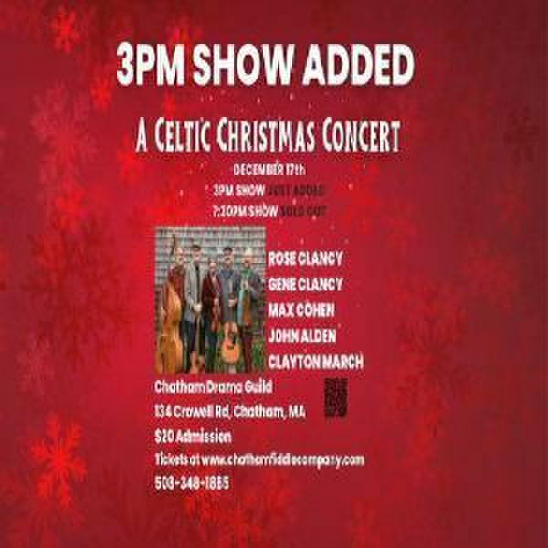 A Celtic Christmas Concert ~ Both Concerts Are Sold Out, Saturday, 17 ...