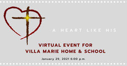 A Heart like HIs - Virtual Dance Fundraiser for Villa Marie- Jan 29th