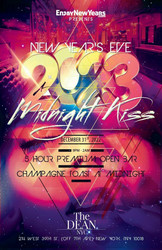 A Midnight Kiss New Year's Eve 2023 Celebration at The Dean New York City w/ 5 Hour Premium Open Bar