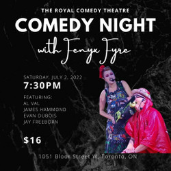 A Night of Comedy and Danger - Featuring Escape Artist FenyxFyre