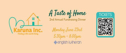 A Taste of Home - 2nd Annual Fundraising Dinner