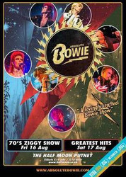 Absolute Bowie - Greatest Hits, Half Moon Putney, London Sat, Aug 17