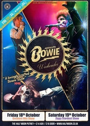 Absolute Bowie: Greatest Hits Live at Half Moon Putney London Fri 18 Oct
