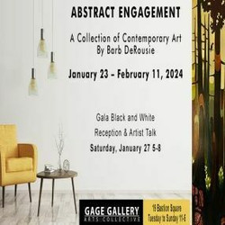 Abstract Engagement: A Collection of Contemporary Art by Barb DeRousie