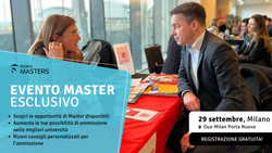 Access Masters – L’evento dedicato al tuo futuro accademico