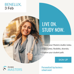 Access Masters Online in Belgium and Luxembourg!