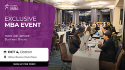Access Mba Event in Boston, October 4