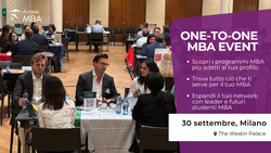 Access Mba Milano – Scopri il tuo futuro Mba il 30 settembre 2025 (Evento gratuito!)