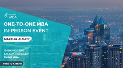 Access Mba in-person event on March 6 in Almaty
