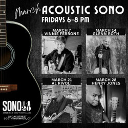 Acoustic SoNo: Live Music Series at SoNo 1420 Distillery - March Listings