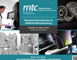 Advanced Introduction to Additive Manufacturing (March 2017, Coventry)