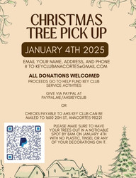Ahs Key Club's Annual Christmas Tree Pickup