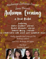 Alc Concert Series: Autumn Evening, a Vocal Recital